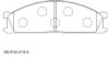 NISSA 41060G06S0 Brake Pad Set, disc brake